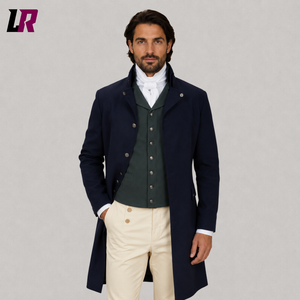 Men's Regency Tailcoat Outfit | Custom Victorian Cutaway Coat | Historical Wedding Suit